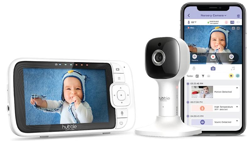 babyfoon met camera Hubble Nursery Pal Cloud